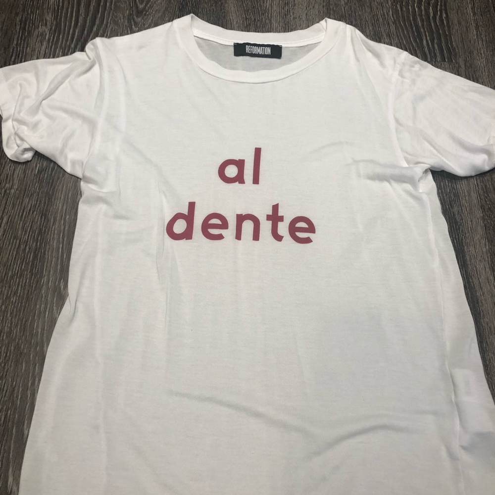Reformartion White Tee